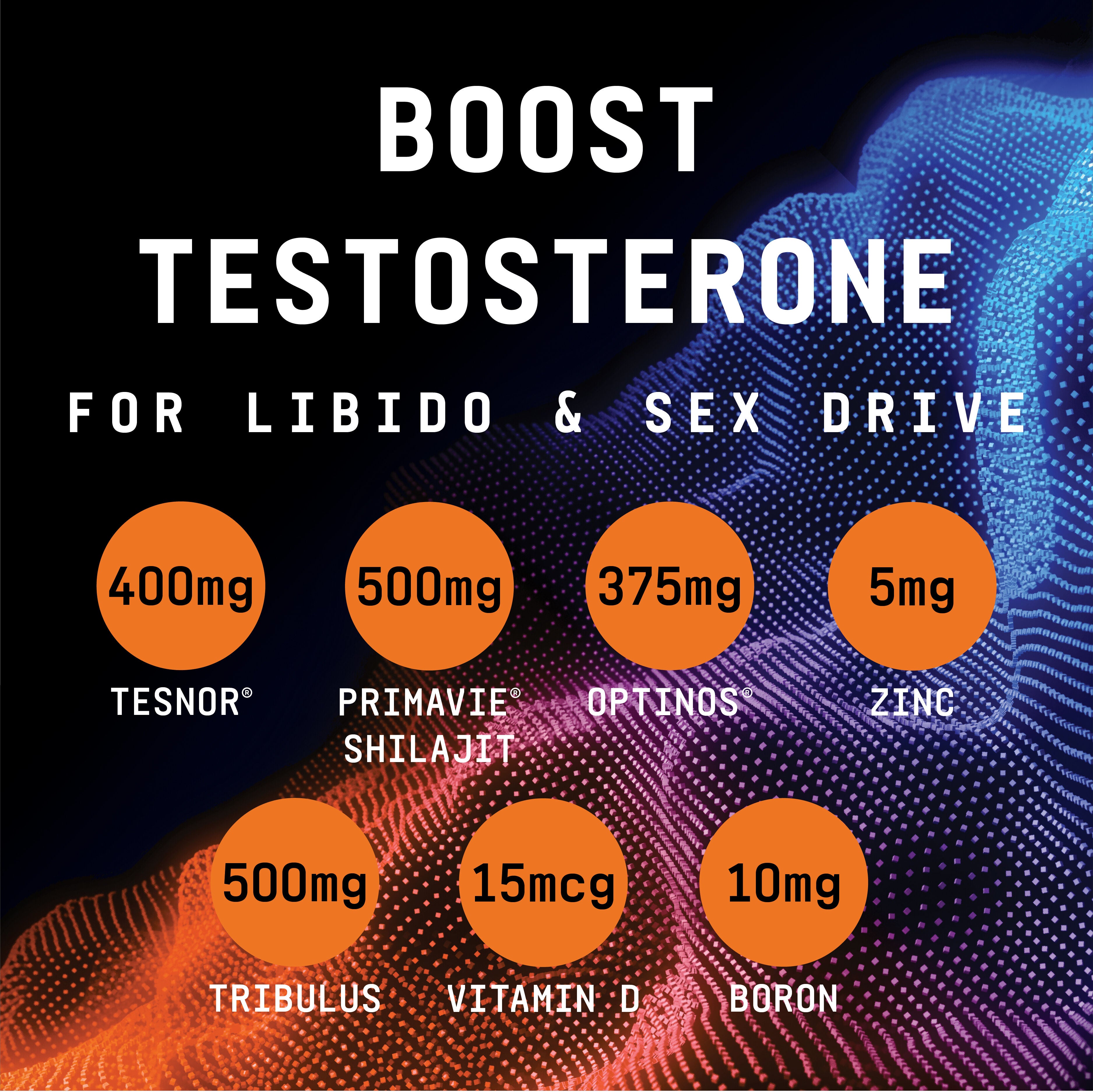 DTF Dynamic Testosterone Formula - 90 Tablets (30 Servings)  | GNC